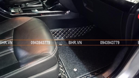 Thảm lót sàn 5D 6D Kia Sorento da cao cấp, bảo hành trọn đời
